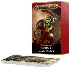 Orruk Warclans - Warscroll Cards